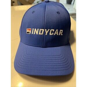 Blue IndyCar fitted hat size L/XL